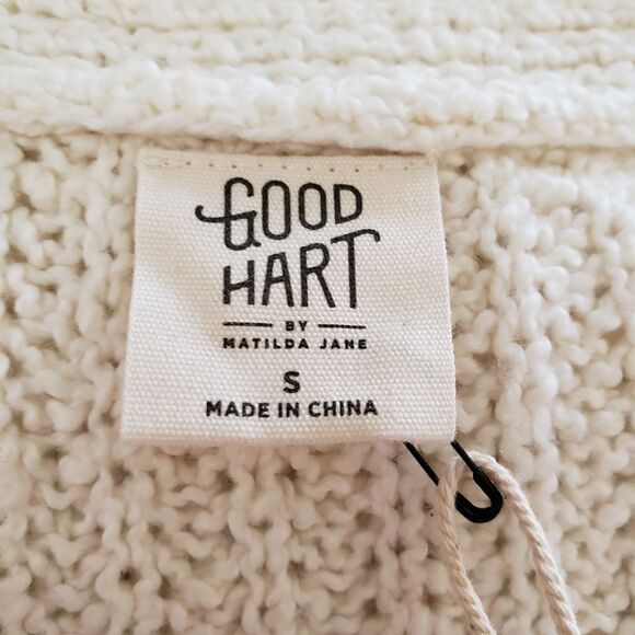 Good Hart Southern Charm Fringe Cardi Sz S - Picture 10 of 13